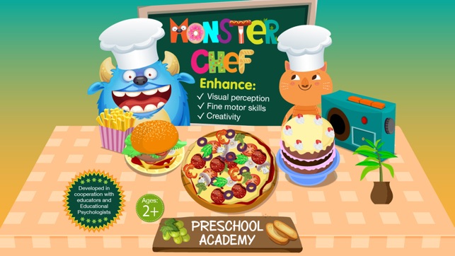 Monster Chef - Baking and cooking with cute monsters - Presc(圖2)-速報App