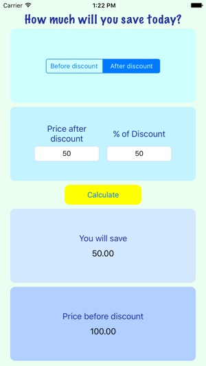 Sale Discount Calculator(圖2)-速報App