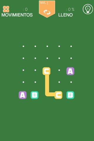 Match The Letters - awesome dots joining strategy game screenshot 3