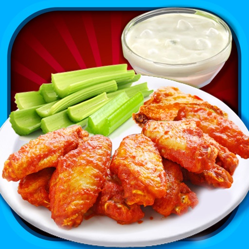 Buffalo Wings Maker: Baby Food Game Icon