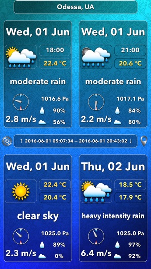 OWeather – 天氣預報和氣象圖(圖4)-速報App