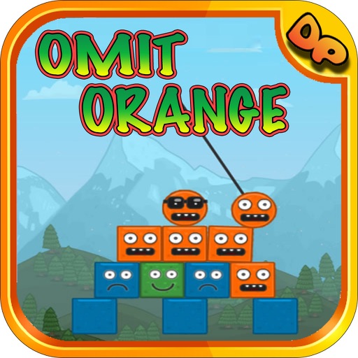 Omit Orange Monster - Puzzle games for kids Icon