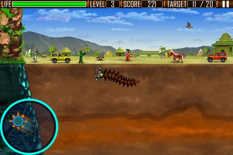Worms City Attack Free screenshot 2