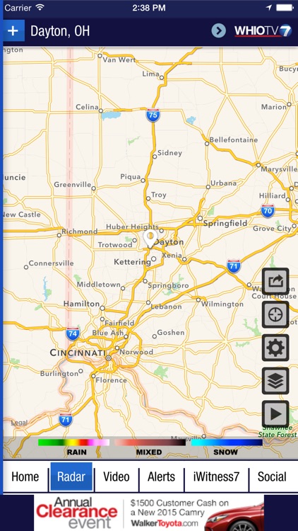 WHIO Weather – Live radar, Closings, Forecast screenshot-3