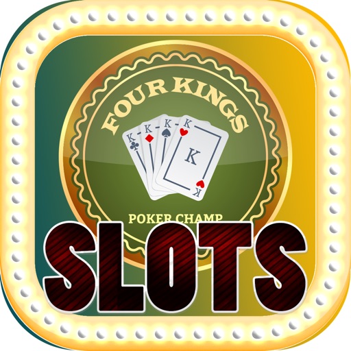 Top Four King Slots Hand - Amazing Casino Poker Spin Game icon