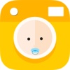 Maternity Camera - Baby Milestones & Baby Story Photo Sticker