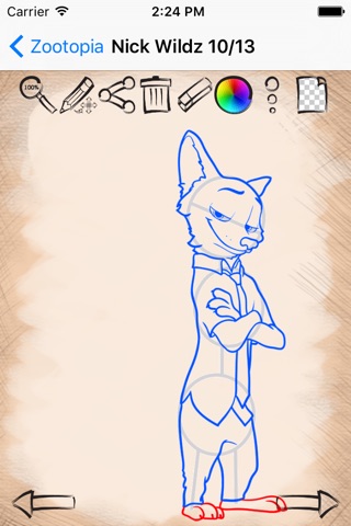 Drawing Lessons Zootopia Version screenshot 4
