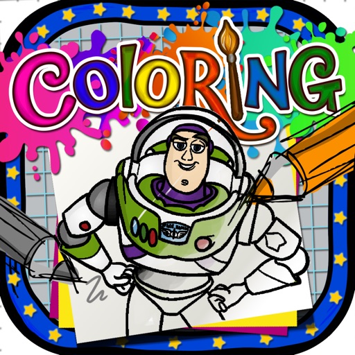 Coloring & Picture Book Pro Cowboy Cartoon Games icon