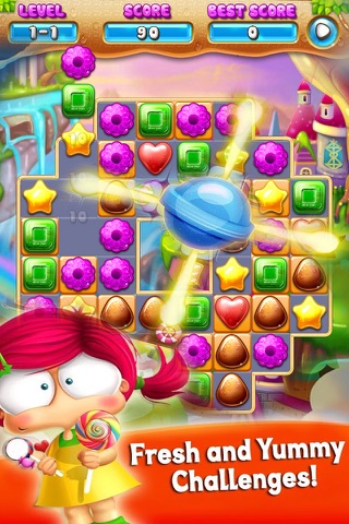 Quest Candy Adventure - Pop Free Game screenshot 2
