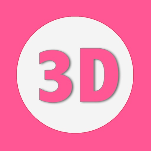 奇趣3D文字 - 制作3D视频,视频片头,用图片制作视频片头 icon