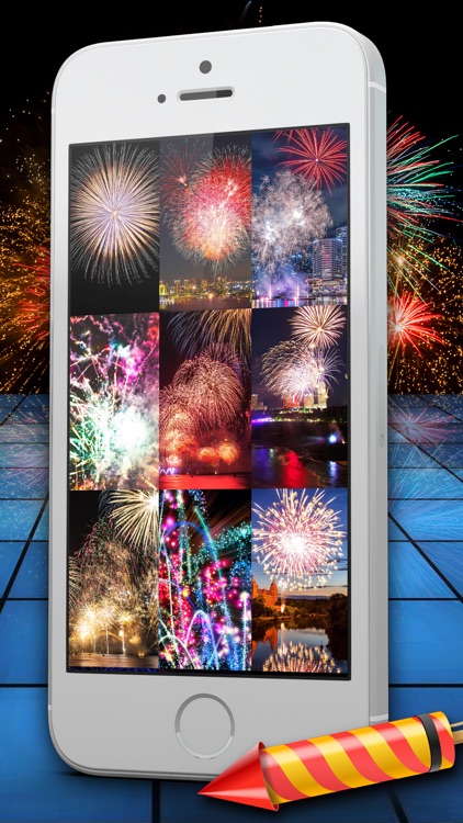 Fireworks Wallpaper – Glow.ing Background.s & Color.ful Light Show On Night Sky