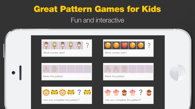 Patterns - Includes 3 Pattern Games in 1