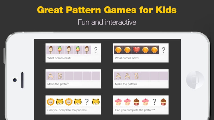 Patterns - Includes 3 Pattern Games in 1 App