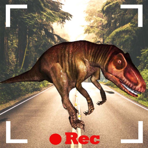 Make Video Putting Animated Dinosaur 3D on your Photos - Create Video with T-Rex, Velociraptor and more Jurassic Dinosaurs icon
