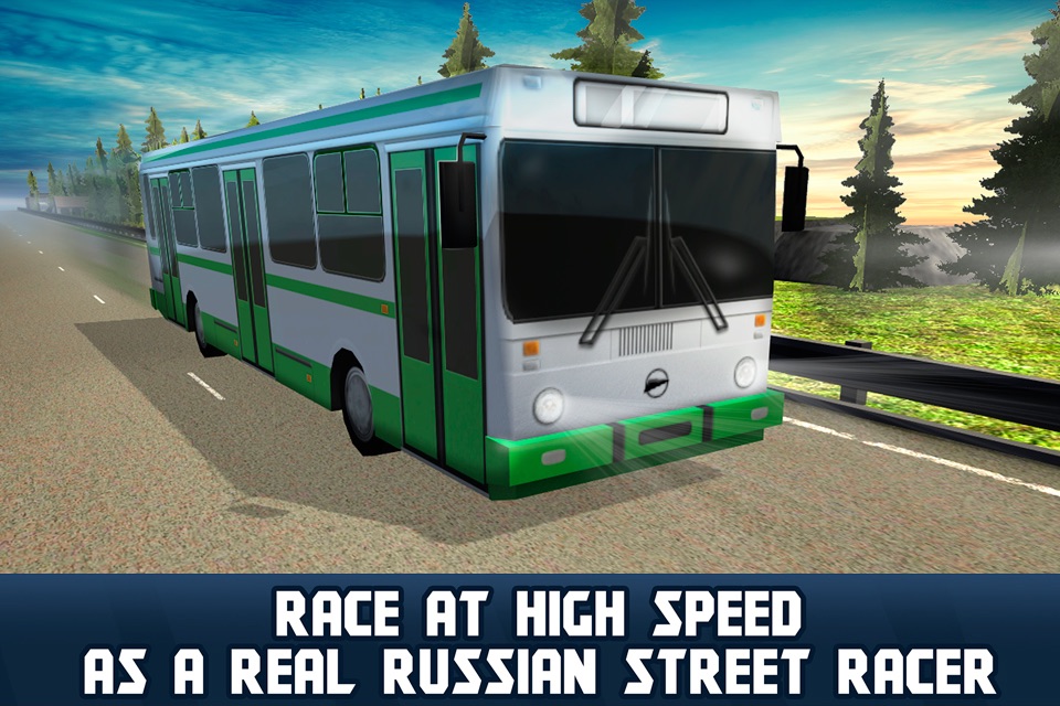 Russian Minibus Traffic Racer 3D screenshot 3