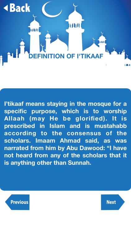 Itikaf Guide