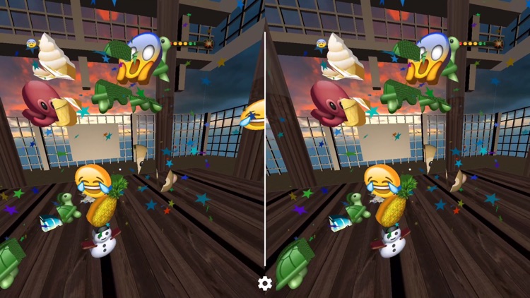 Emoji Samurai VR: Slice and dice emojis for Google Cardboard screenshot-3