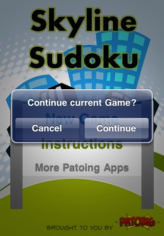 Skyline Sudoku screenshot 4