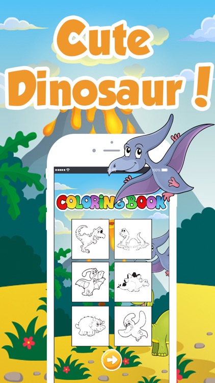 Dinosaur Coloring Book For Kids Games Free