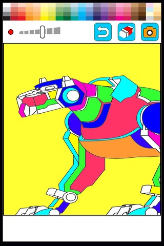 Robot Coloring Book For Kids Free screenshot 2