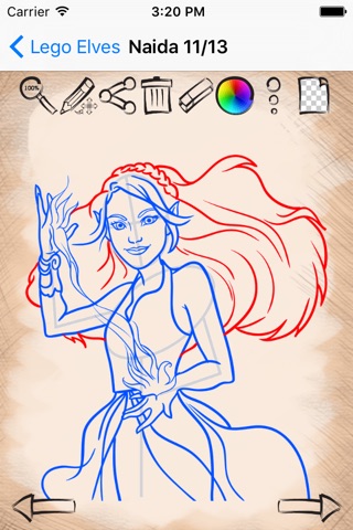 Step by Step Draw Lego Elves Edition screenshot 3