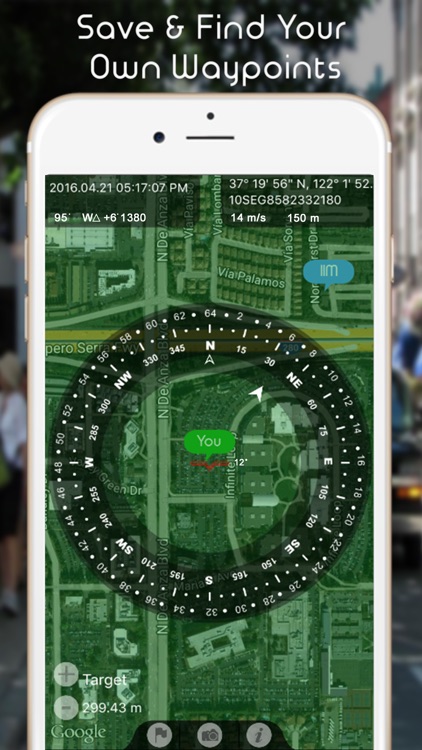 Commander Heading Compass - Minimalist, Digital GPS Finder screenshot-3