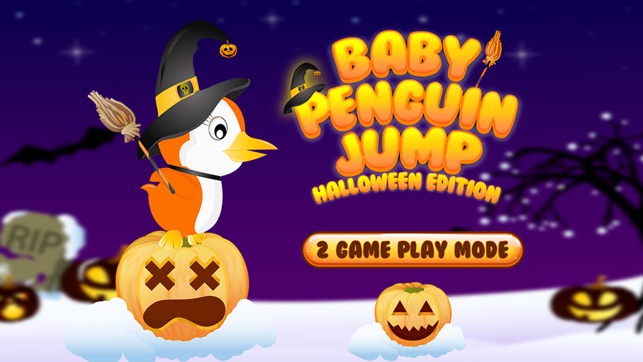 Baby Penguin Jump - Halloween Edition(圖1)-速報App