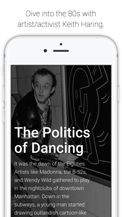 How to cancel & delete Keith Haring: The Politics of Dancing from iphone & ipad 2