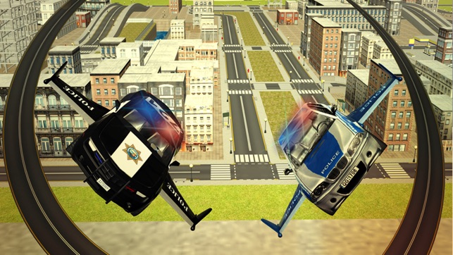 Flying Police Driver 3d Simulator