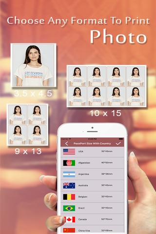 Photo ID Editor -Passport Visa screenshot 3