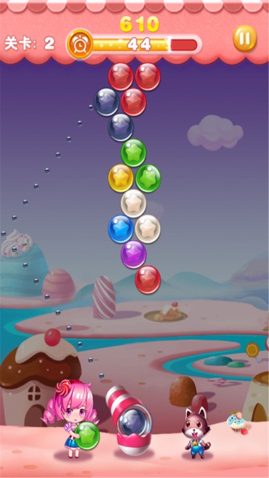 泡泡堂萌萌哒:经典的泡泡消除游戏