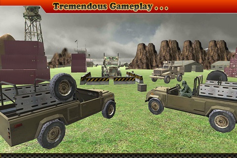 Army Cargo Truck Driving Pro screenshot 4