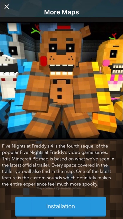 FNAF MAPS for Minecraft PE - The Best Maps for Minecraft Pocket Edition (MCPE)