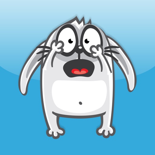 Rabbit Emojis iOS App