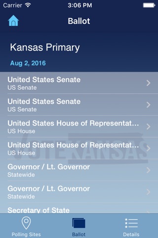 VoteKansas screenshot 4