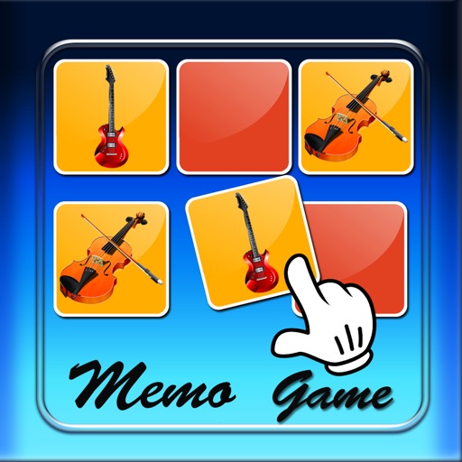 Memory Game With Instruments : Let Kids Match Card.s & Learn Every Musical Instrument Icon
