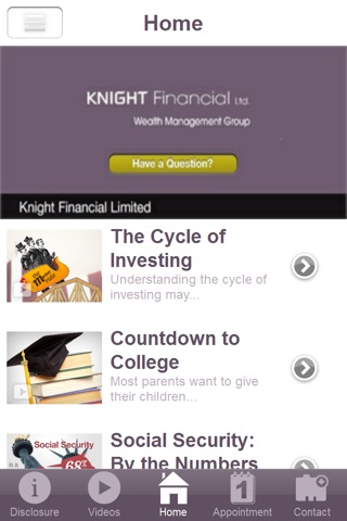 Knight Financial Limited screenshot 2