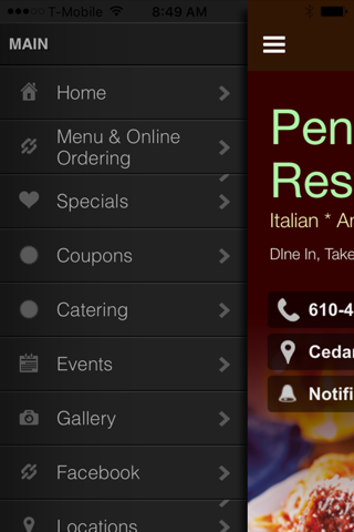 Penn Pizza Restaurant screenshot 2