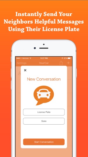 YourCar - Neighborly Messaging via License Plates(圖2)-速報App