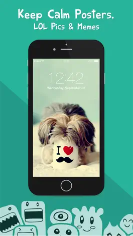 Game screenshot Funny Wallpapers HD,Keep Calm Posters & Meme Pics for iPhone,iPad & iPod mod apk