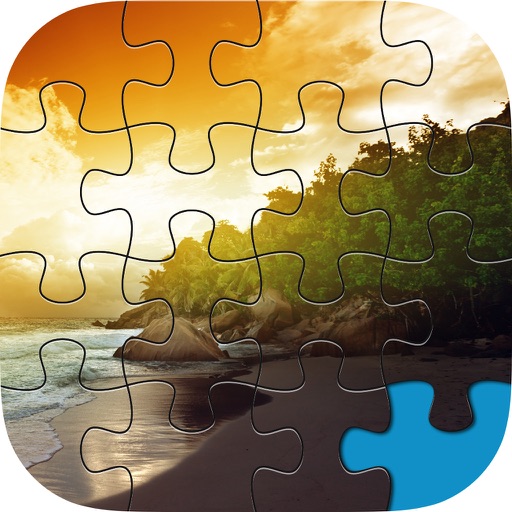 Landscape Jigsaw Free - A Collection of Thinking Games Icon