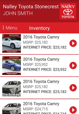 Nalley Toyota Stonecrest screenshot 2