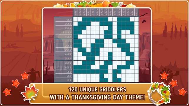 Thanksgiving Day Griddlers Free(圖3)-速報App