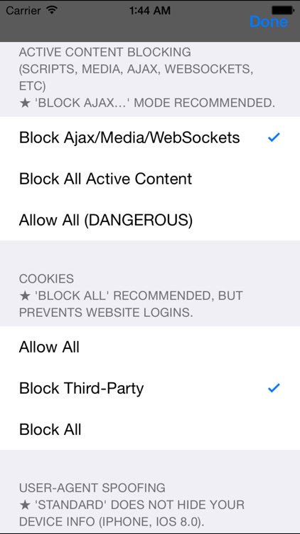 Onion Browser - Secure & Anonymous Web with Tor screenshot-3
