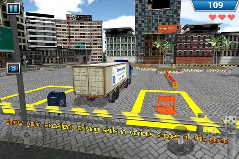 Parking 3D:Truck 2 - Real Parking of Heavy Truck screenshot 2