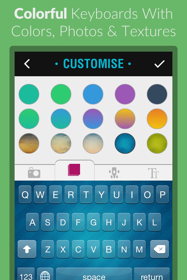 Fancy Keyboard Themes - Custom HD Color Keyboard Theme Background screenshot 3