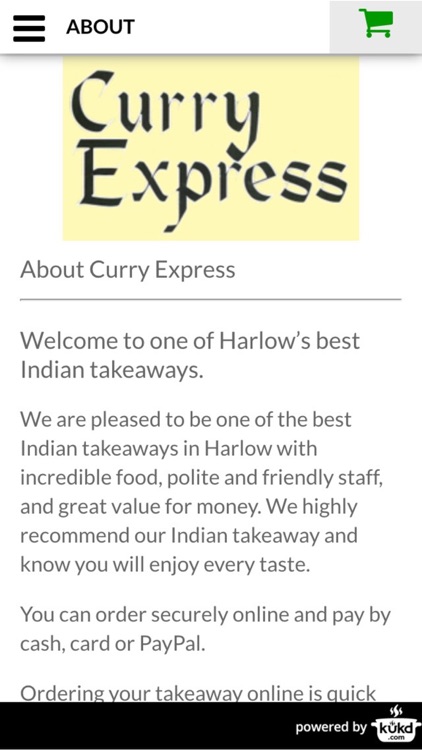 Curry Express Indian Takeaway screenshot-3