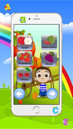 Fruits word English Language and Vocabulary for Free with Fu(圖3)-速報App