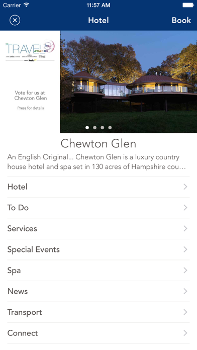 How to cancel & delete Chewton Glen Hotel & Spa from iphone & ipad 1