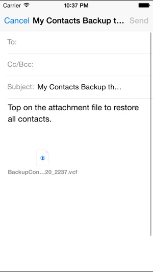 My Contacts Backup Pro (Easy contacts backup and restore)(圖2)-速報App